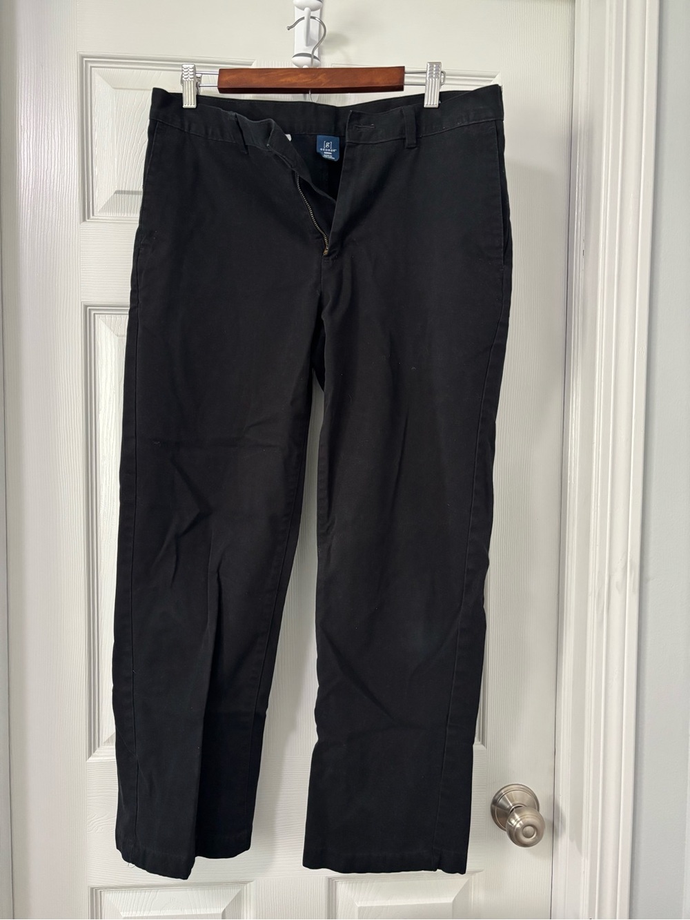 George Black Men's Chino Pants - Straight Fit